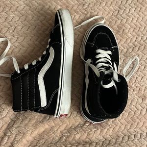 Black high top vans